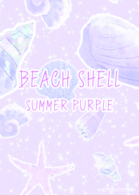 BEACH SHELL SUMMER PURPLE