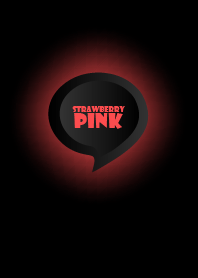 Strawberry Pink Button In Black V.4