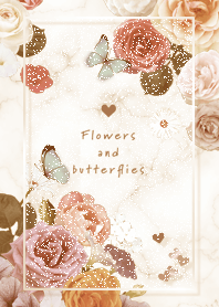 Flower, Butterfly and Marble3 beige05_2
