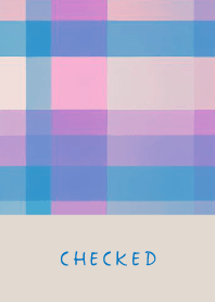 CHECKED LIGHTBLUE PINK - BROWN 6