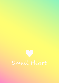 Small Heart *Pink+Yellow+Green*
