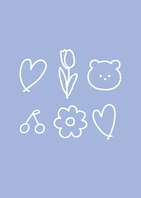 otonano osyare(JP)whiteblue