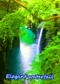 Elegant waterfall