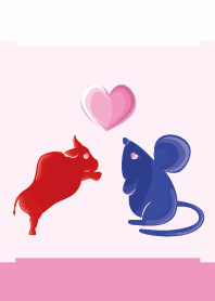 ekst Red (Cow) Love Blue (Rat)