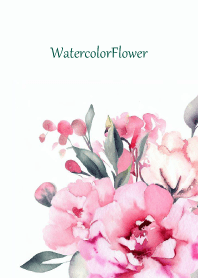 Watercolor Flower-hisatoto 77