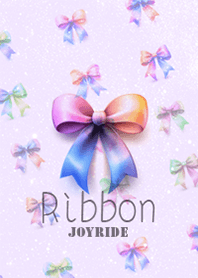 Ribbon Rainbow purple
