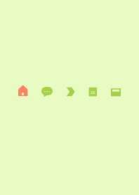Simple icon light green