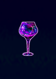 Victory glass purple