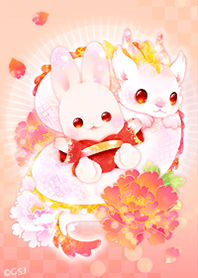 白兔與龍的春節♪