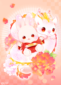 Rabbit & Dragon New Year from Japan