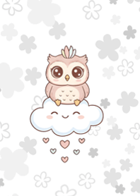 Lovely and cute baby Owl