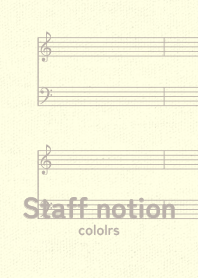 staff notation2 Slate gray