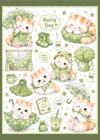 Rainy Day: Lucky Cat
