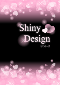 Shiny Design Type-B Baby Pink Heart