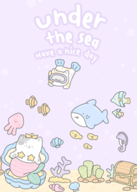 cute cat under the sea : minimon