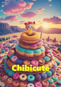 ちびキャラにゃーこたち