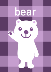 Bear and check pattern
