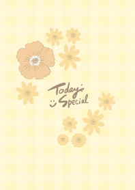 Two types of flowers simple16 from Japan