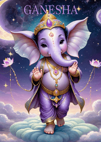Purple Ganesha Rich Rich Rich Theme