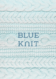 warm knit [blue]