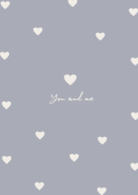 pattern heart #bluebeige