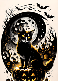 halloween cat 76bE5A