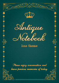 Antique notebook