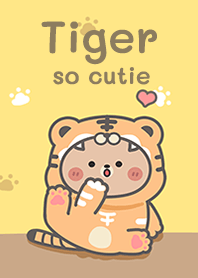 Tiger Bear so cutie!