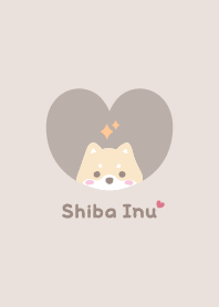 Shiba Inu2 Glitter [beige]