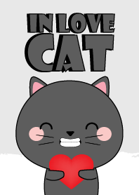 In Love Black Cat