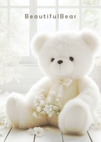 Beautiful Bear-WHITE CUTE 3