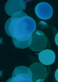 Blue Black : Deep sea jellyfish