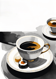 Leisurely coffee time   FBC14f