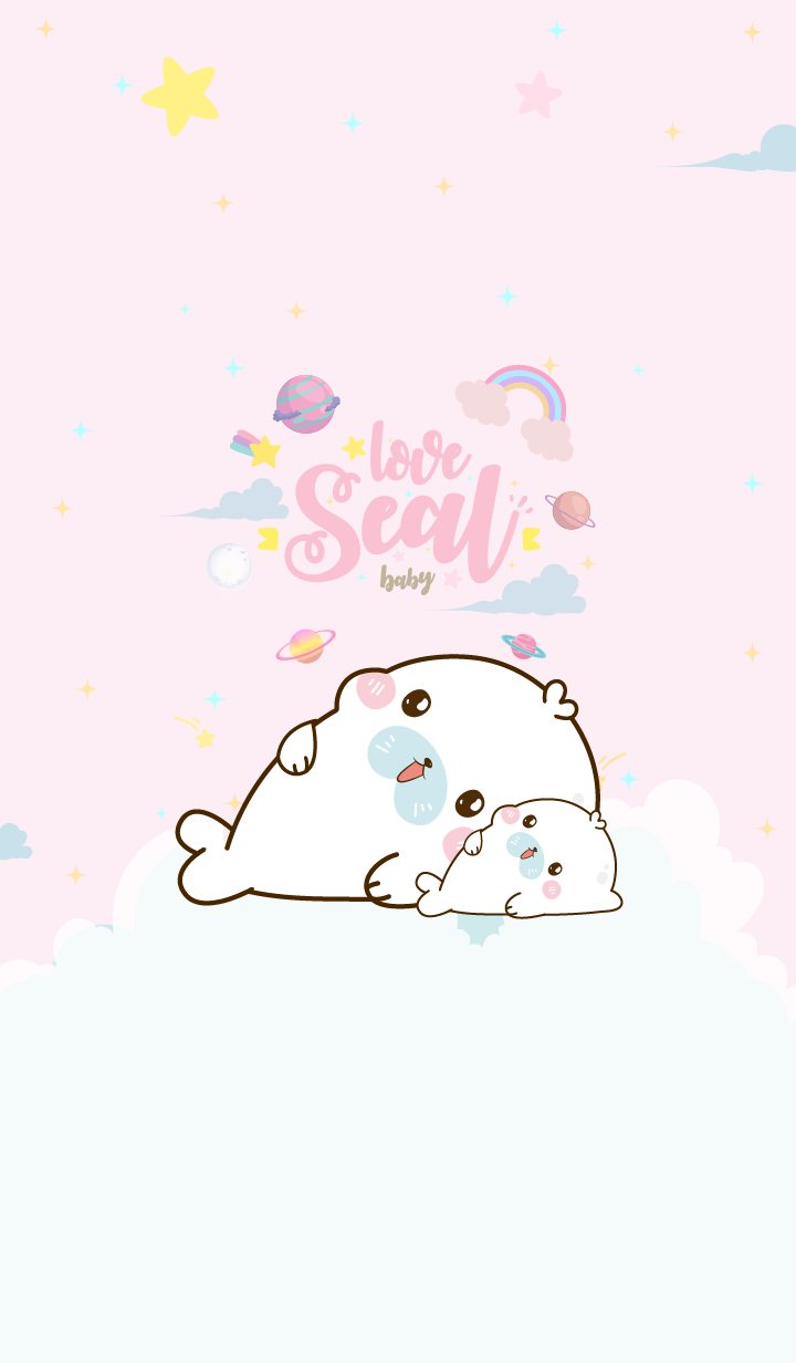Seal Lover Soft Pink