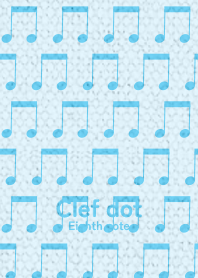 Clef dot-eighthnote ver_Blue4