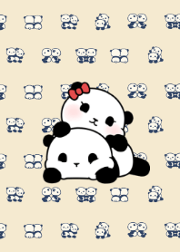 Twin panda(chic)