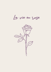 La vie en rose -purpl, 光頭賣- 最大的LINE貼圖代購網