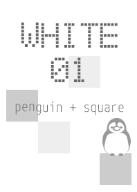 PENGUIN + SQUARE/White 01.v2