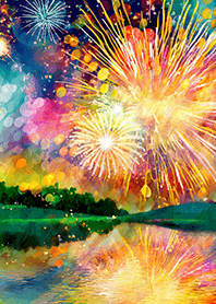 Beautiful Fireworks Theme#372
