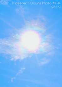 Iridescent Clouds Photo #7-14 Not AI