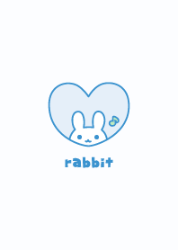 兔子 音符 [藍色]