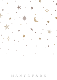 MANY STARS-WHITE