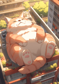 Cat Zilla invades the city 4 !