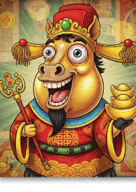 金馬報喜 恭喜發財