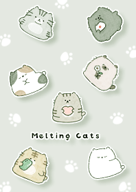 green Melting Cats 03_2