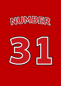 Number 31 red version