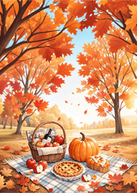 Autumn Picnic (Brown)