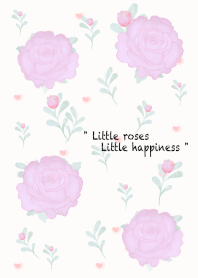 Sweet pastel purple roses