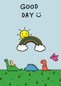 Happy Dino and sky.1