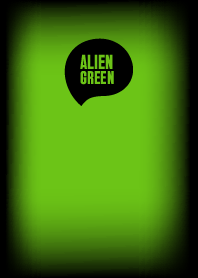 Black & Alien Green  Theme